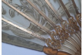 Duvelleroy noeud coffret vert fleurs