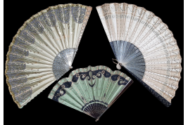Duvelleroy, revival Empire. Fan circa 1900