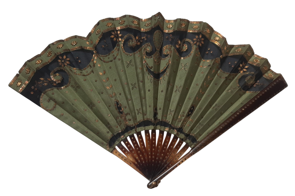 Duvelleroy, revival Empire. Fan circa 1900