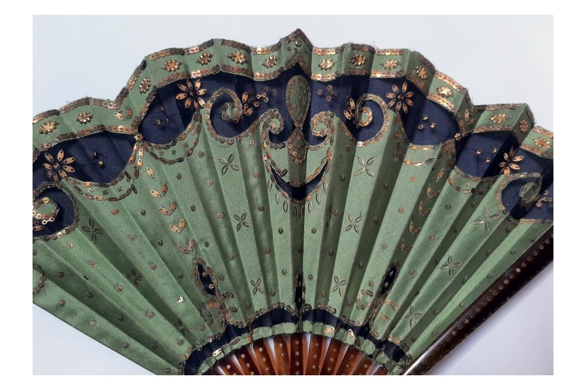 Duvelleroy, revival Empire. Fan circa 1900