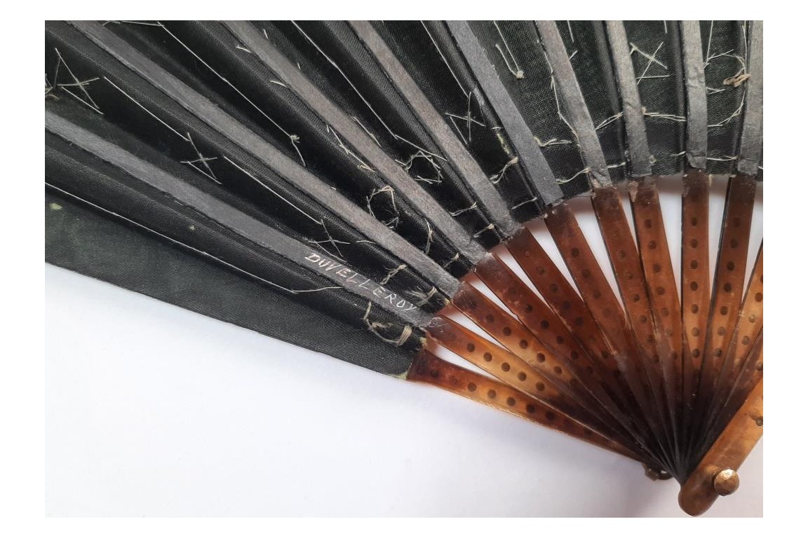 Duvelleroy, revival Empire. Fan circa 1900