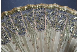 Duvelleroy, revival Empire. Fan circa 1900