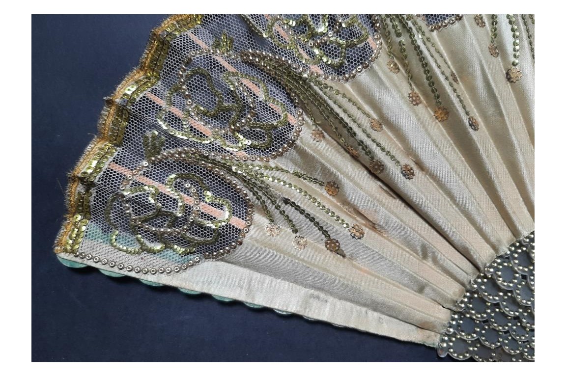 Duvelleroy, revival Empire. Fan circa 1900