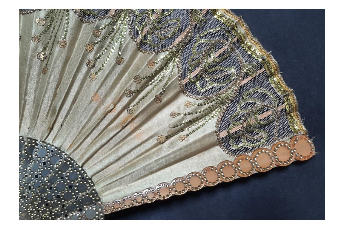 Duvelleroy, revival Empire. Fan circa 1900