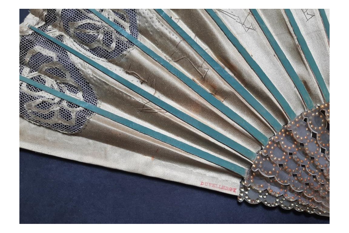 Duvelleroy, revival Empire. Fan circa 1900