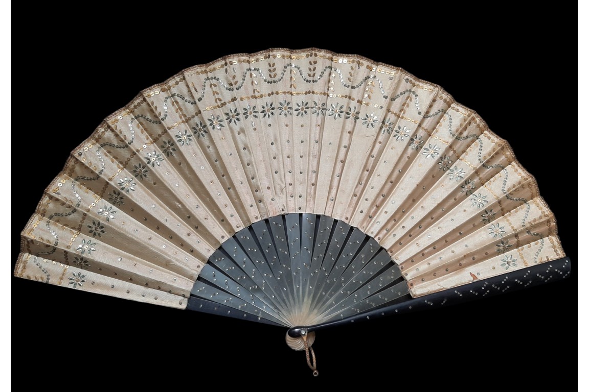 Duvelleroy, revival Empire. Fan circa 1900