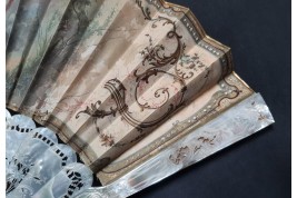 Kees, Love is coming. Fan, circa 1870–80