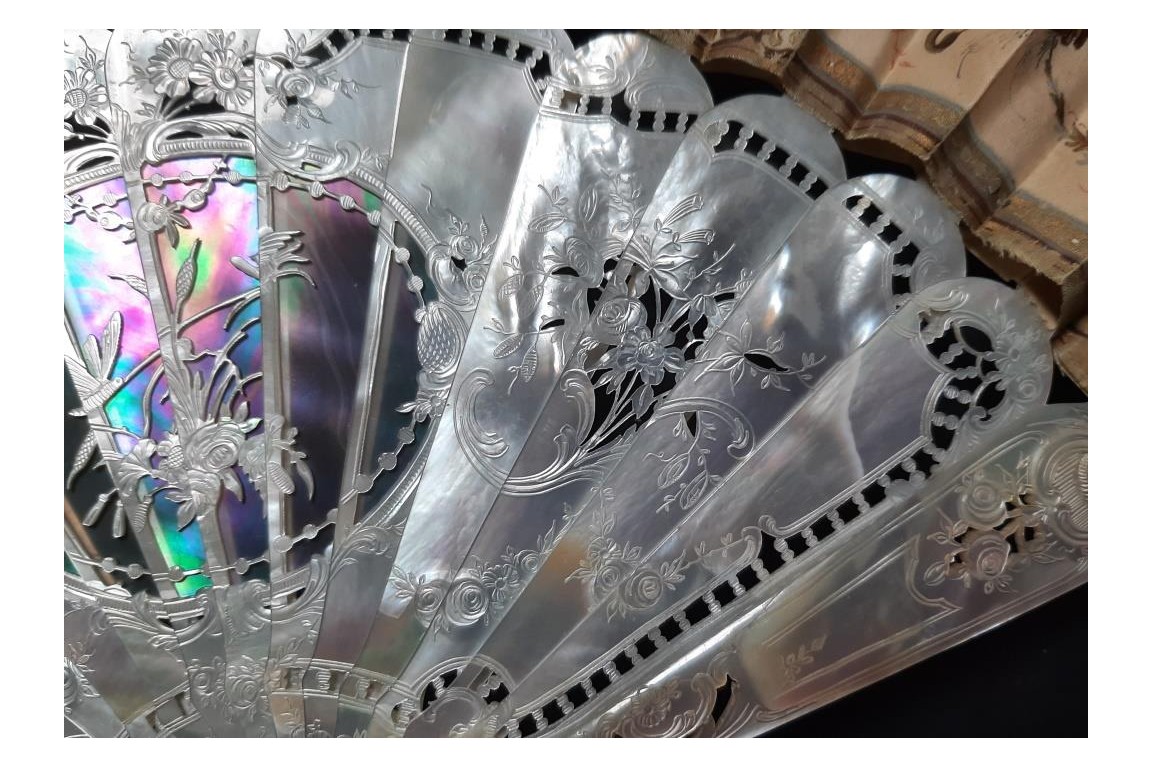 Kees, Love is coming. Fan, circa 1870–80