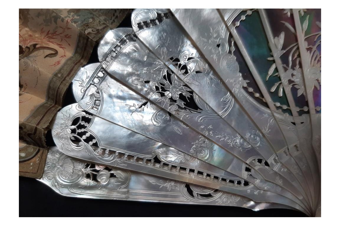 Kees, Love is coming. Fan, circa 1870–80