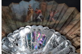 Kees, Love is coming. Fan, circa 1870–80