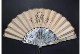 Kees, Love is coming. Fan, circa 1870–80