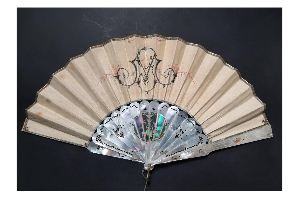 Kees, Love is coming. Fan, circa 1870–80