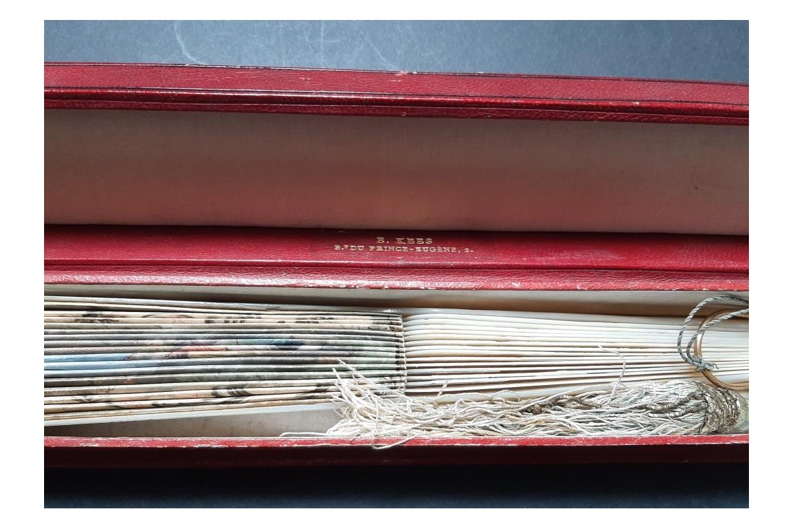 Kees, Love is coming. Fan, circa 1870–80