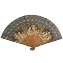Kees, angels. Early 20th century fan