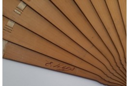 Kees, angels. Early 20th century fan