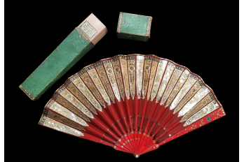 Mullot, red. First French Empire fan