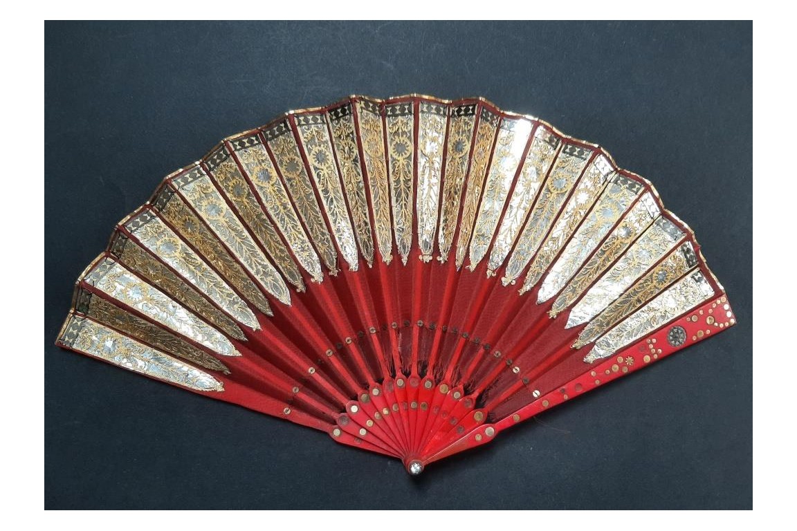 Mullot, red. First French Empire fan
