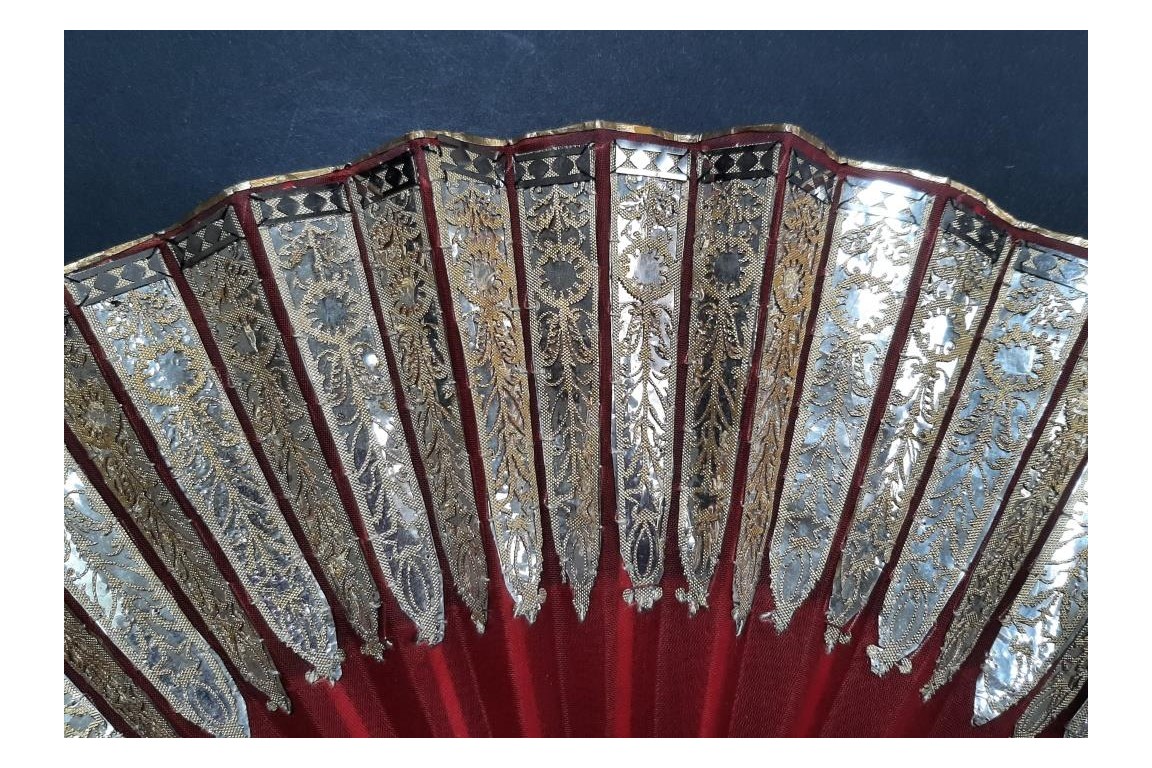 Mullot, red. First French Empire fan