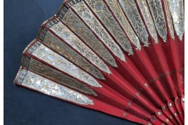 Mullot, red. First French Empire fan