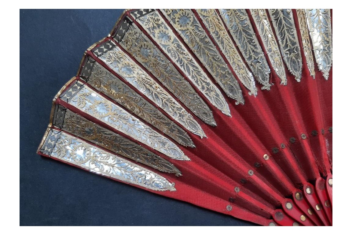 Mullot, red. First French Empire fan