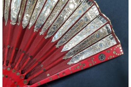 Mullot, red. First French Empire fan