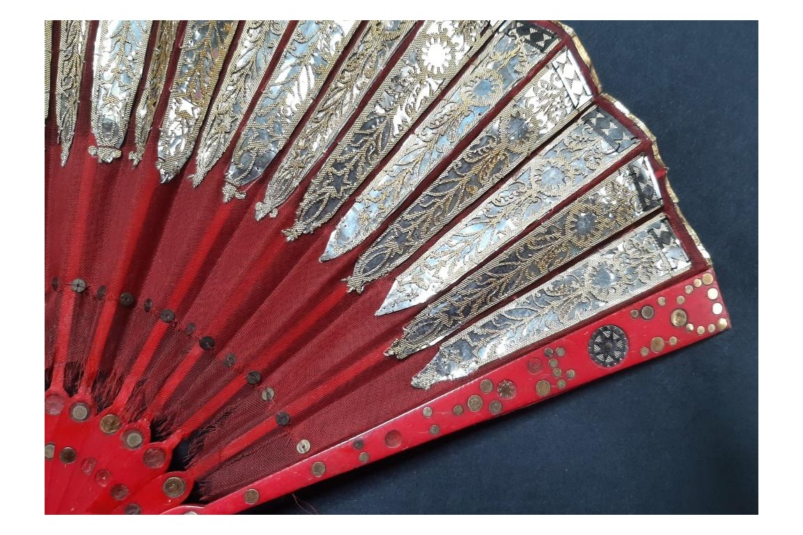 Mullot, red. First French Empire fan