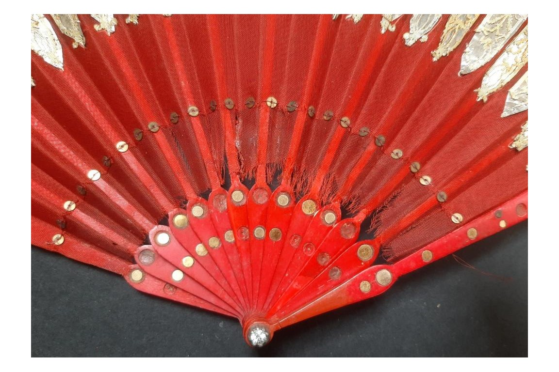 Mullot, red. First French Empire fan