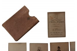 Les cris de Paris, cards miniatures by Marcilly circa 1825