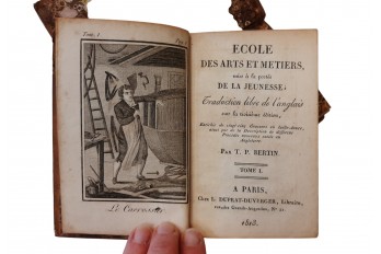 L'École des Arts et Métiers expliquée à la jeunesse, livres de 1813