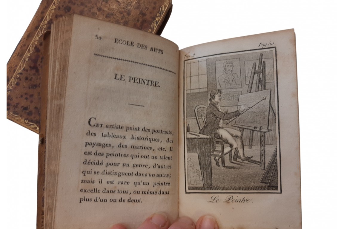 L'École des Arts et Métiers expliquée à la jeunesse, livres de 1813
