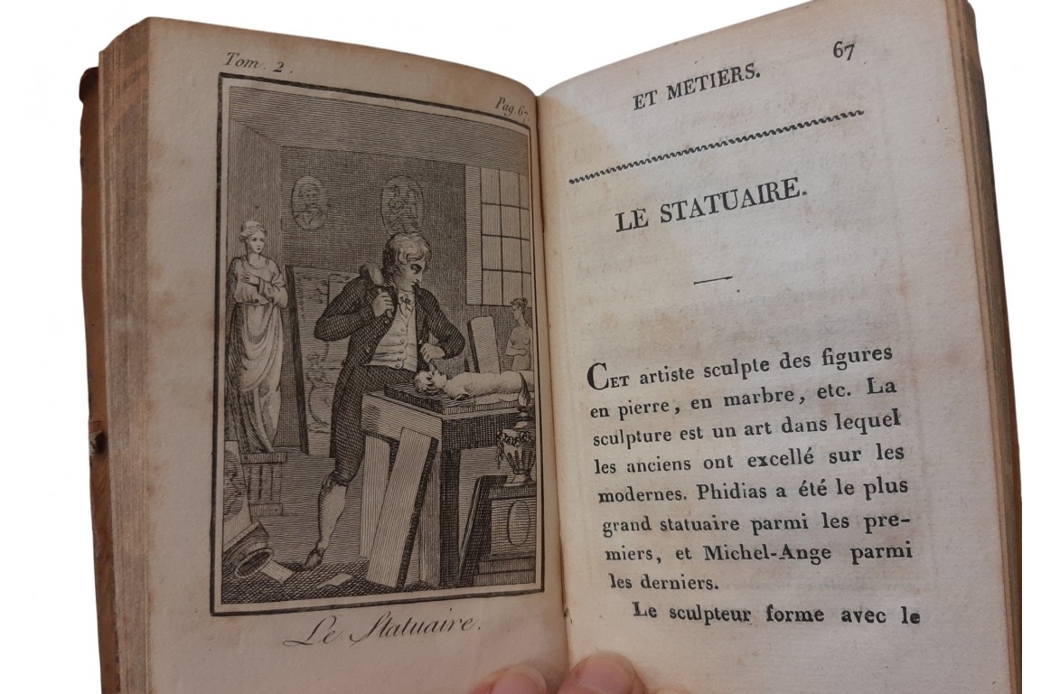 L'École des Arts et Métiers expliquée à la jeunesse, livres de 1813