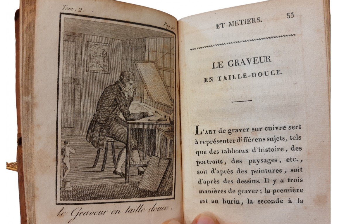 L'École des Arts et Métiers expliquée à la jeunesse, livres de 1813