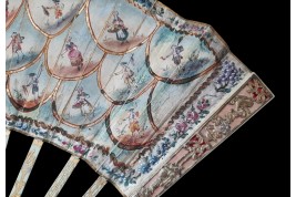 The peepshow trainer, the fan seller... fan of the cryes of Paris, circa 1770