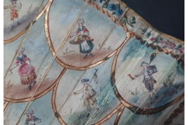The peepshow trainer, the fan seller... fan of the cryes of Paris, circa 1770
