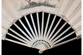The peepshow trainer, the fan seller... fan of the cryes of Paris, circa 1770