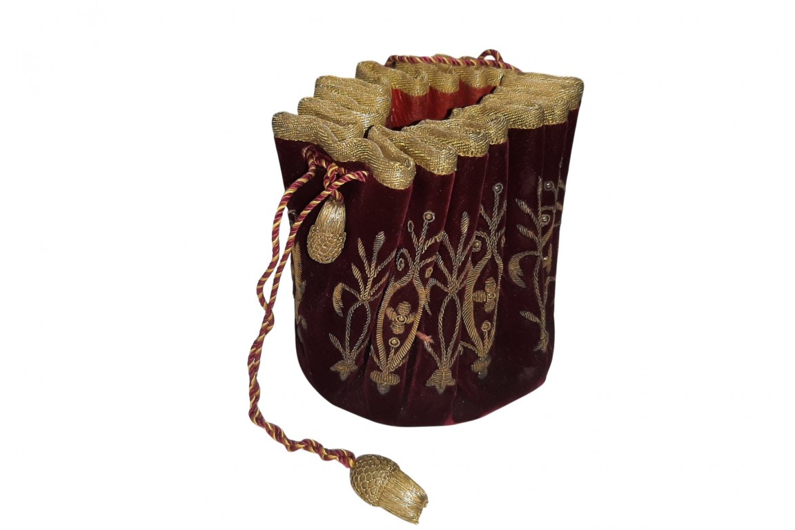The purse of Pitre Briaudeau, a judge in Nantes. 1865