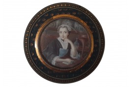 La chimiste, tabatière fin XVIIIe siècle