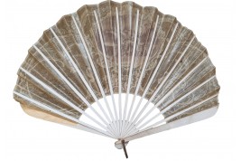 Agate masons, early 20th-century advertising fan