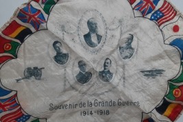 Souvenir de la Première Guerre Mondiale, mouchoir commémoratif