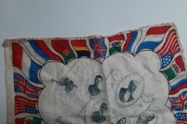 Souvenir de la Première Guerre Mondiale, mouchoir commémoratif