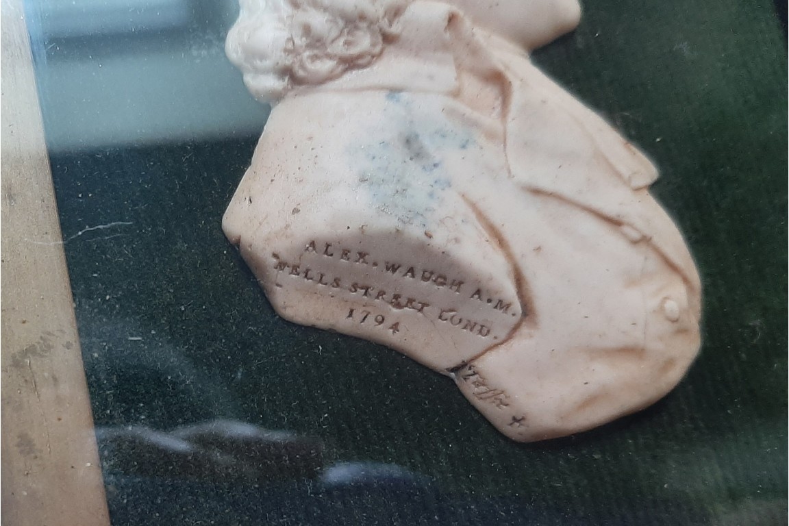Alexander Waugh, profil par James Tassie, 1794