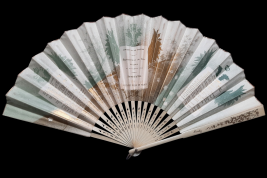 L'escadre russe en France, éventail souvenir d'après Louise Abbéma, 1893
