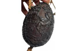 Napoléon et le Vol de l'aigle, poire à poudre début XIXème