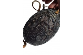Napoleon and the Flight of the eagle, powder flask, 19th century