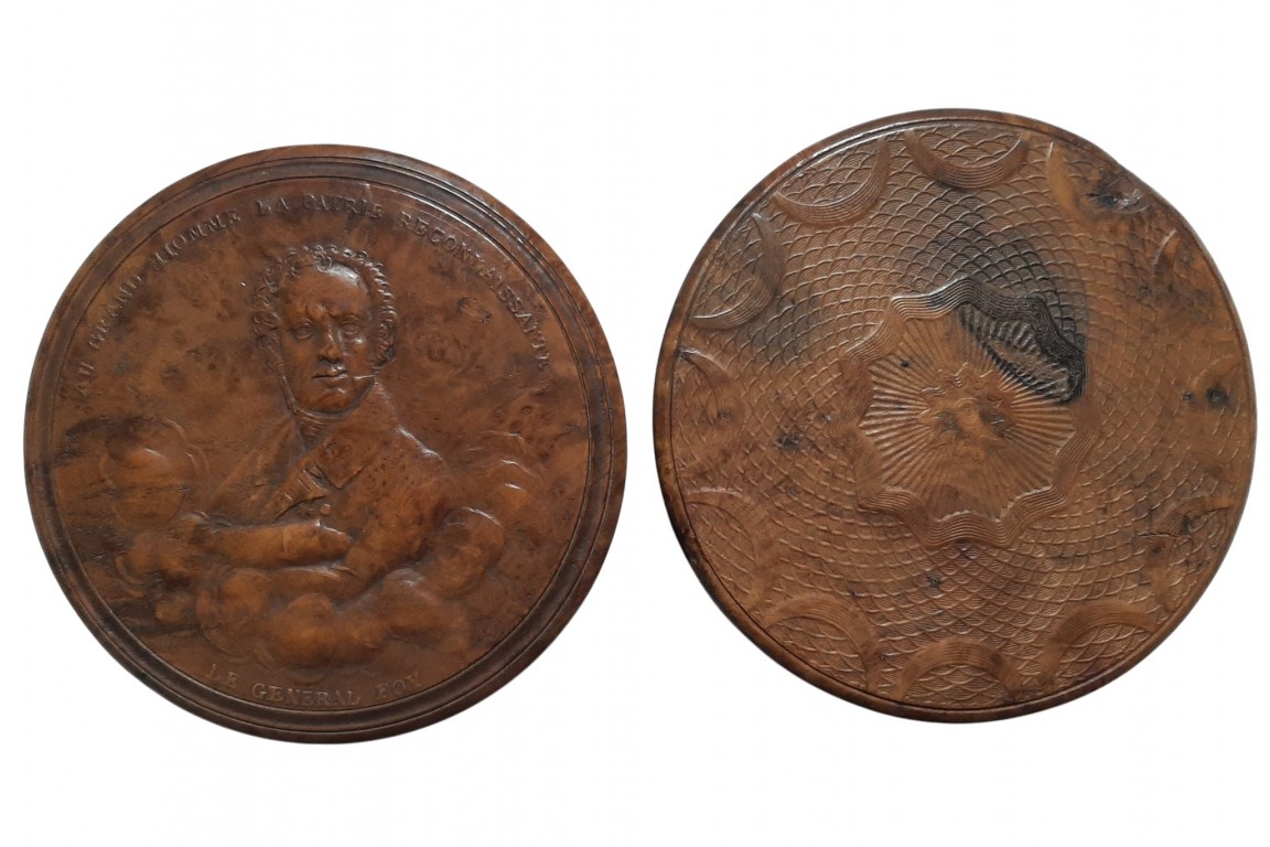 Tribute to General Foy, snuffbox, circa 1825