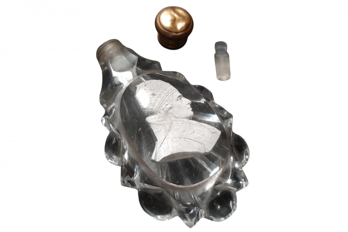 Pius VII, perfum bottle, early 19th century
