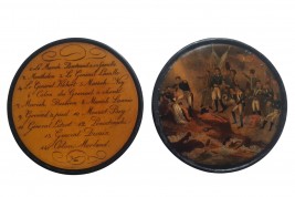 A la gloire de Napoléon, tabatières premier tiers XIXe siècle