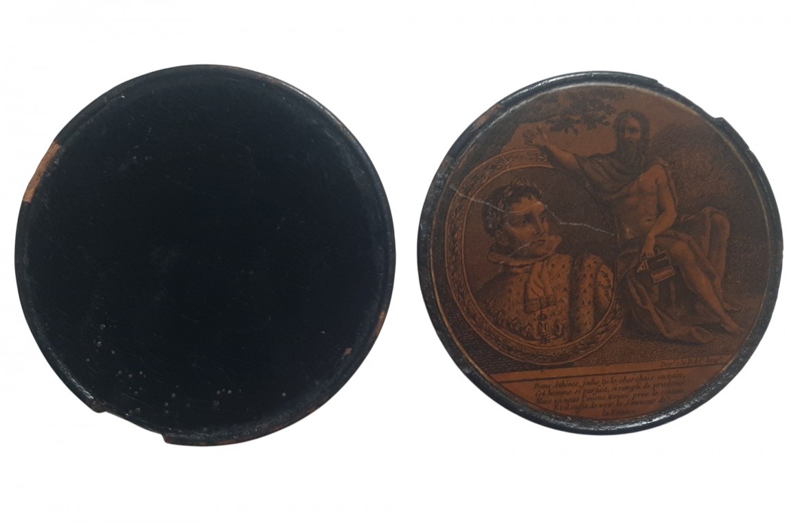 To the glory of Napoleon, snuffbox, circa 1810-1830