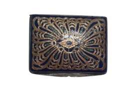 Blue and gold, 18 or 19th century box