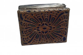 Blue and gold, 18 or 19th century box